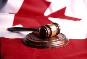 Toronto Immigration Lawyer - Gavel and Canadian Flag