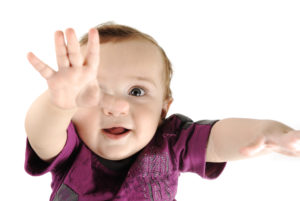 The universal sign of cuteness.
