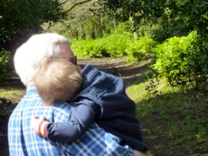 grandparent with grandson