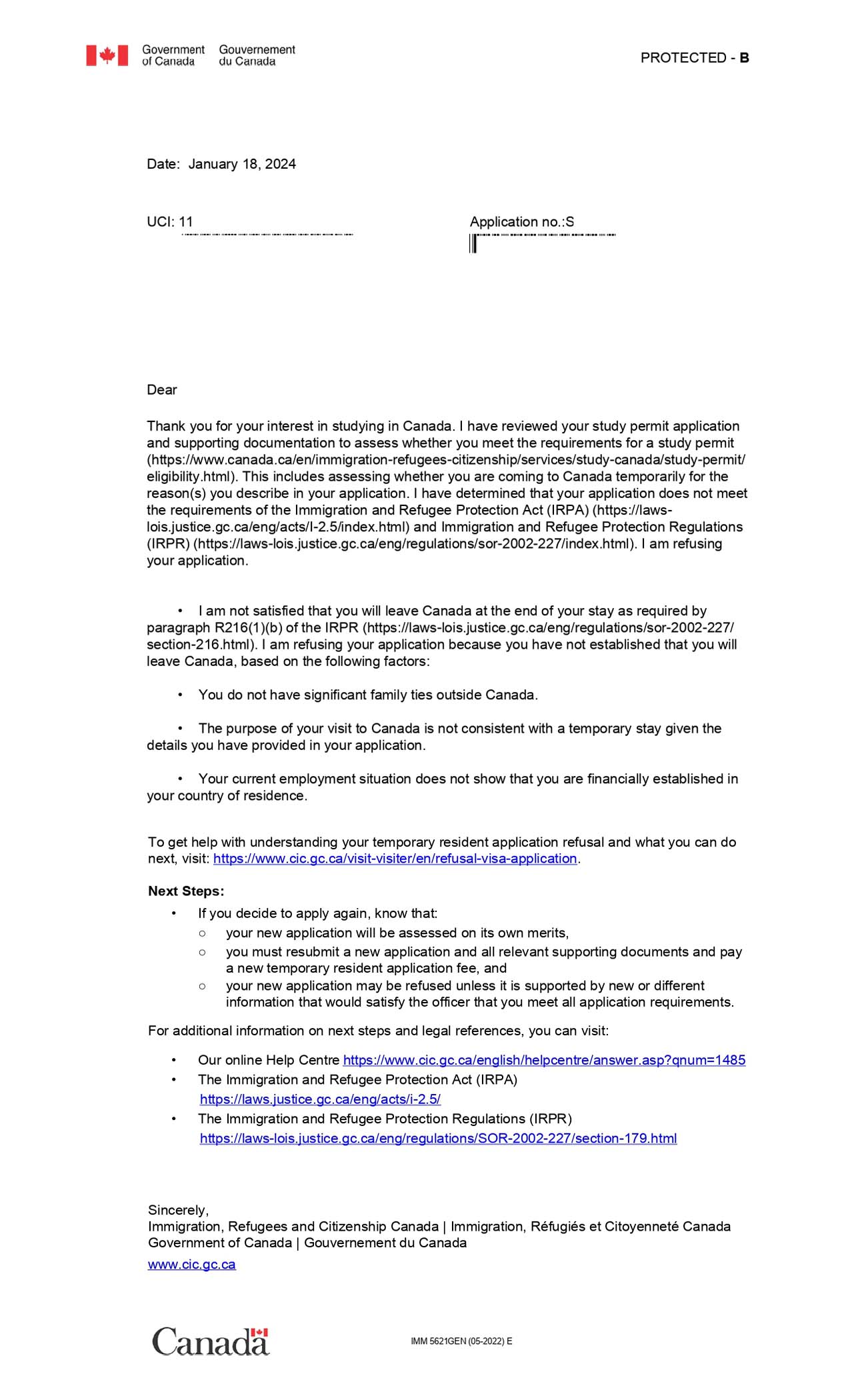 Canada Visa Refusal Immigration Refusal Lawyers