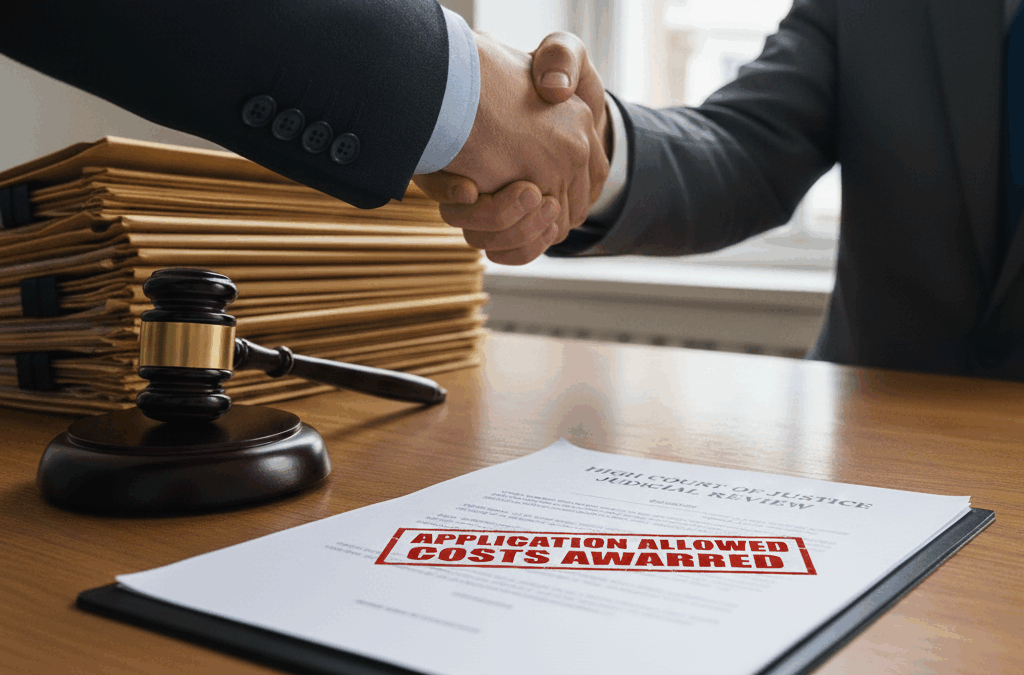 Immigration case where costs were awarded