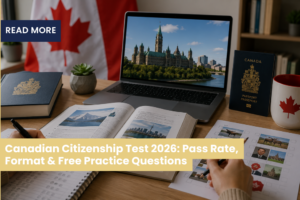 Canadian Citizenship Test 2026: Pass Rate, Format & Free Practice Questions